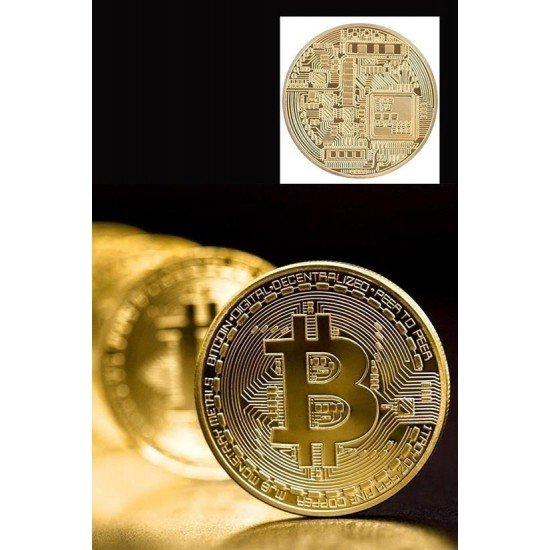 Bitcoin Madeni Hatıra Parası Madeni Bitcoin Hediye Sikke Para