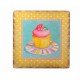 Decotown Duvar Panosu 40*40 Cup Cake Muffin Motifli Duvar Süsü