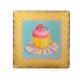 Decotown Duvar Panosu 40*40 Cup Cake Muffin Motifli Duvar Süsü