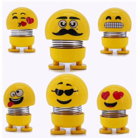 Zıp Zıp Kafalar Sevimli Kafa Sallayan Emojiler Çılgın Kafalar